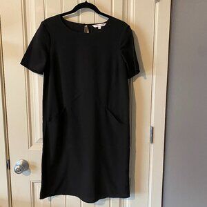 Black Shift Dress, Downeast, Size S